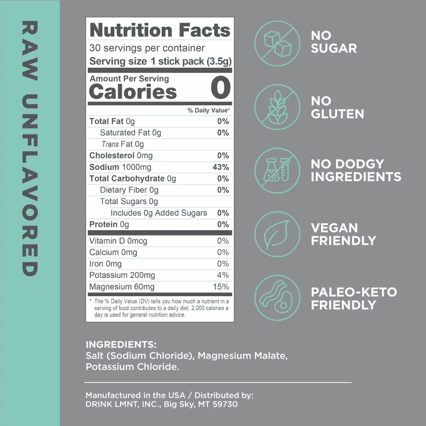 Alternate Image Unflavored Electrolytes