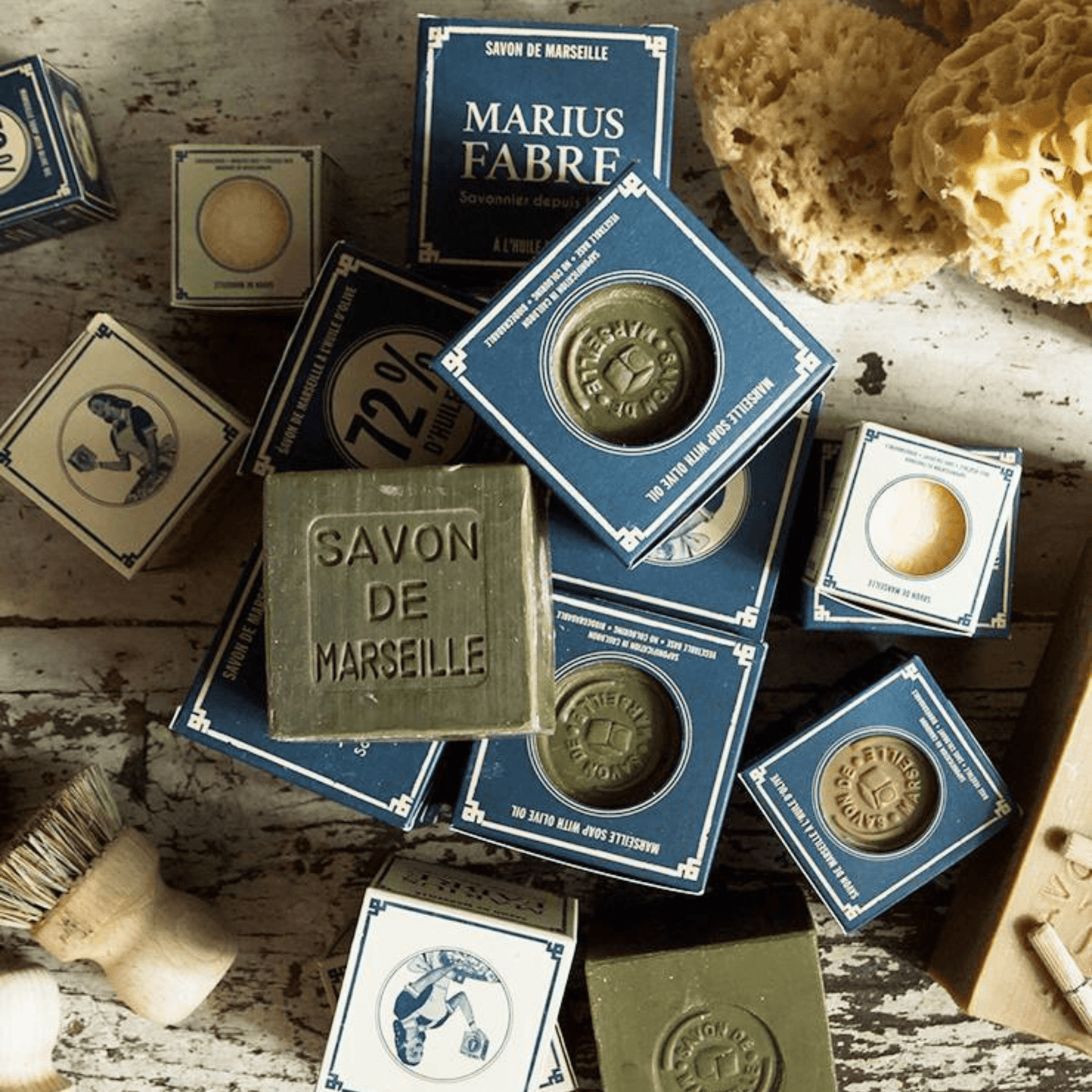 Alternate Image of Olive Oil Marseille Bar Soap Cube