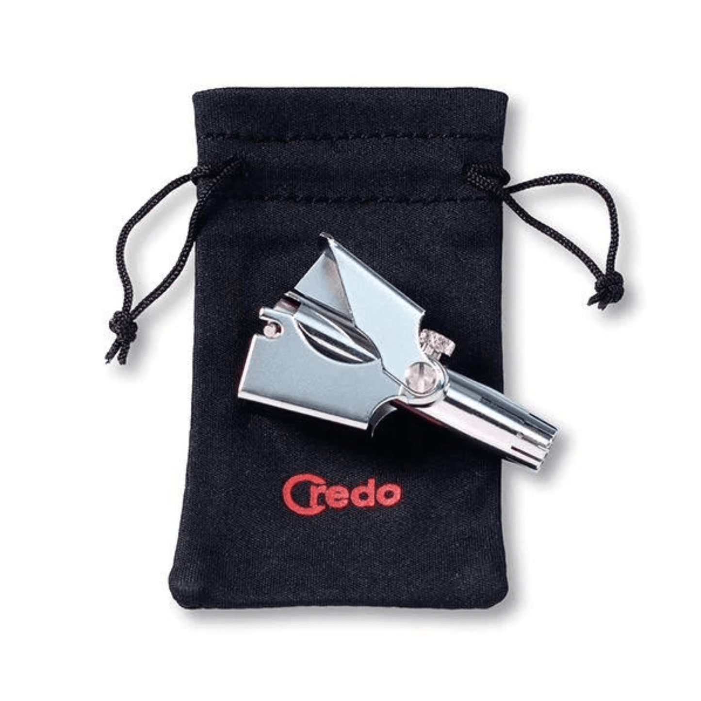 Primary Image of Mechanical Nose and Ear Hair Trimmer with Brush and Pouch