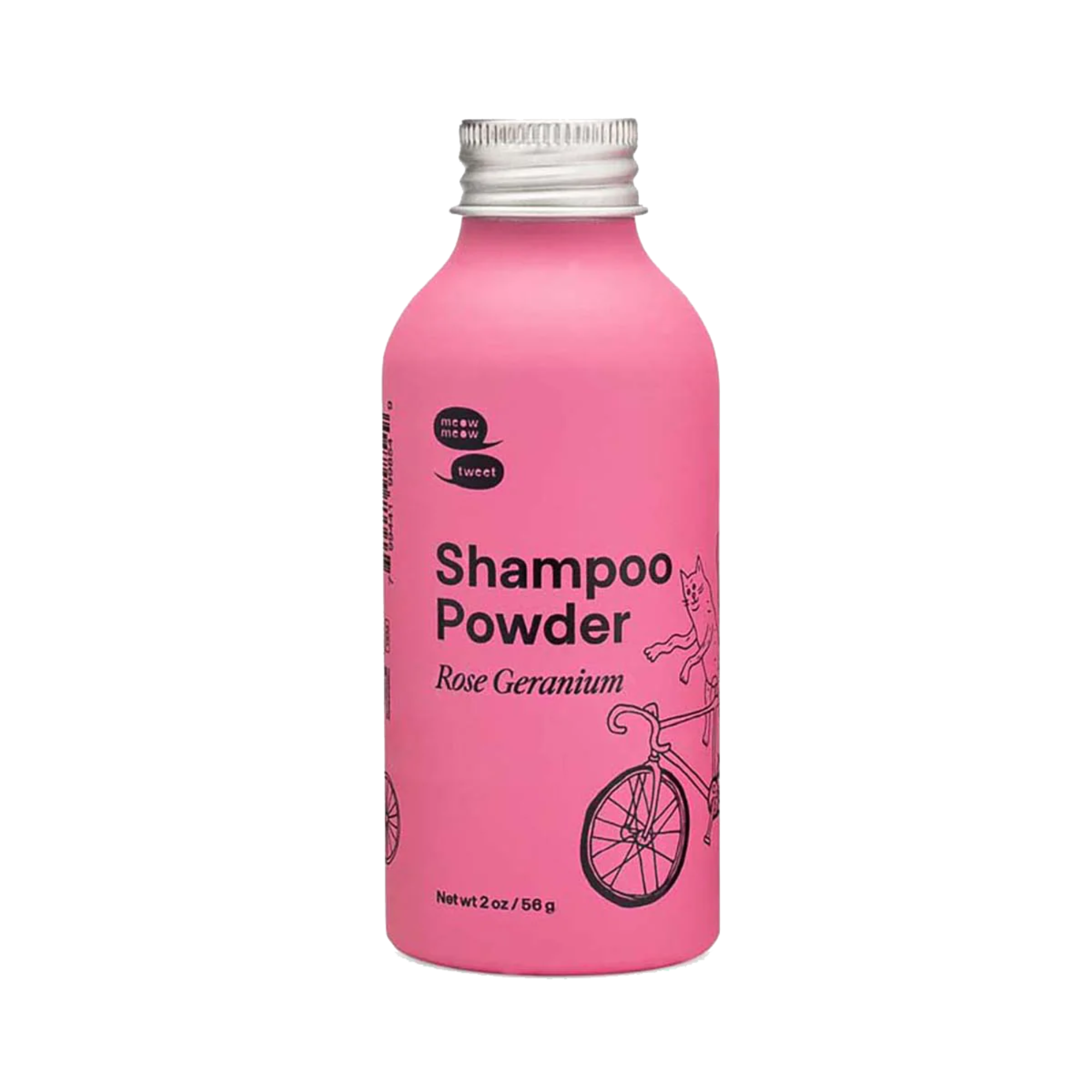 Meow Meow Tweet Rose Geranium Shampoo Powder (2 oz) – Smallflower