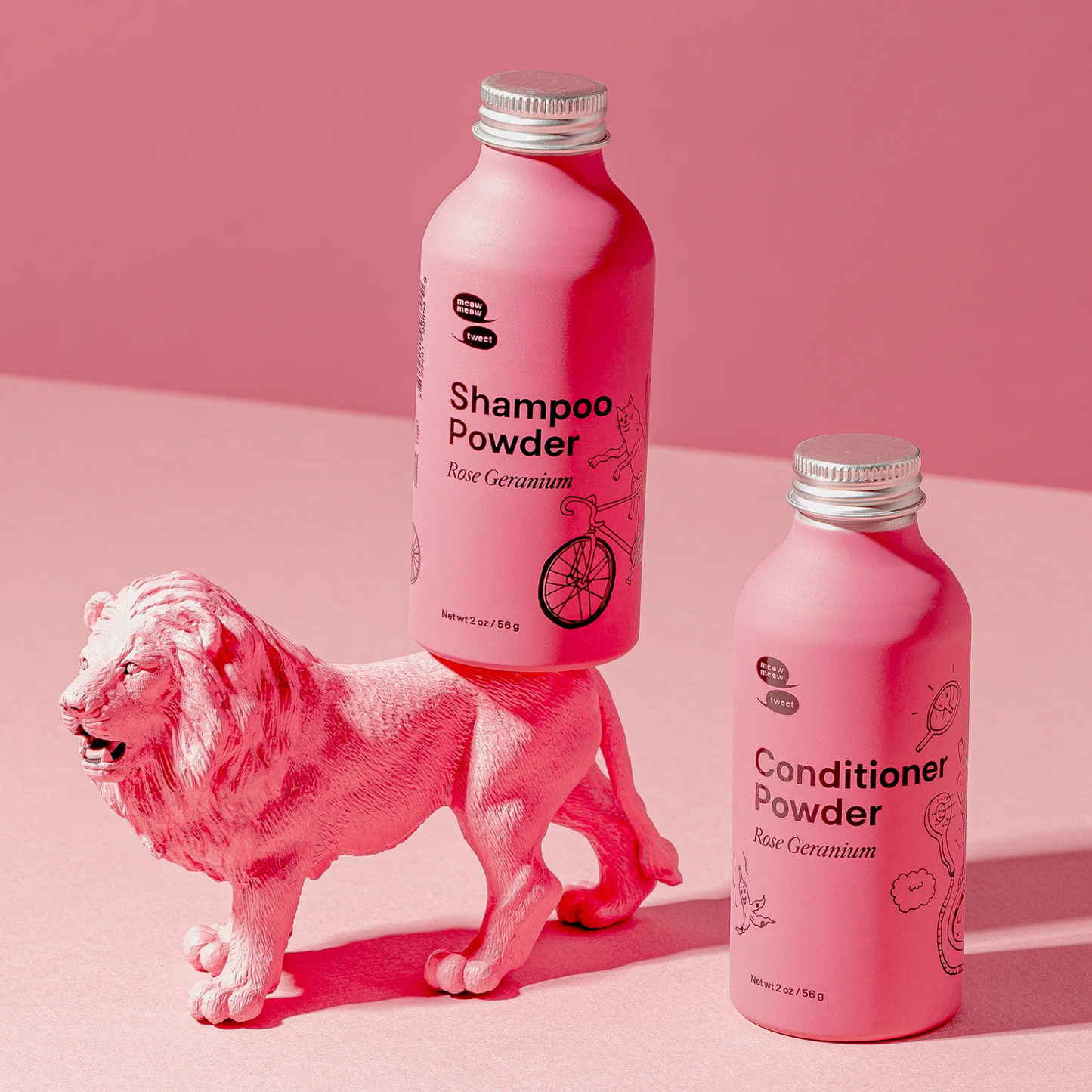 alternate image of meow meow tweet shampoo powder