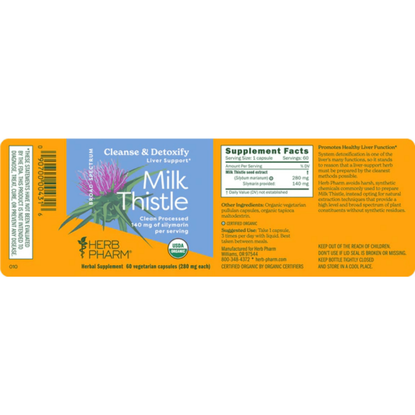 Alternate Image of Milk Thistle Capsules