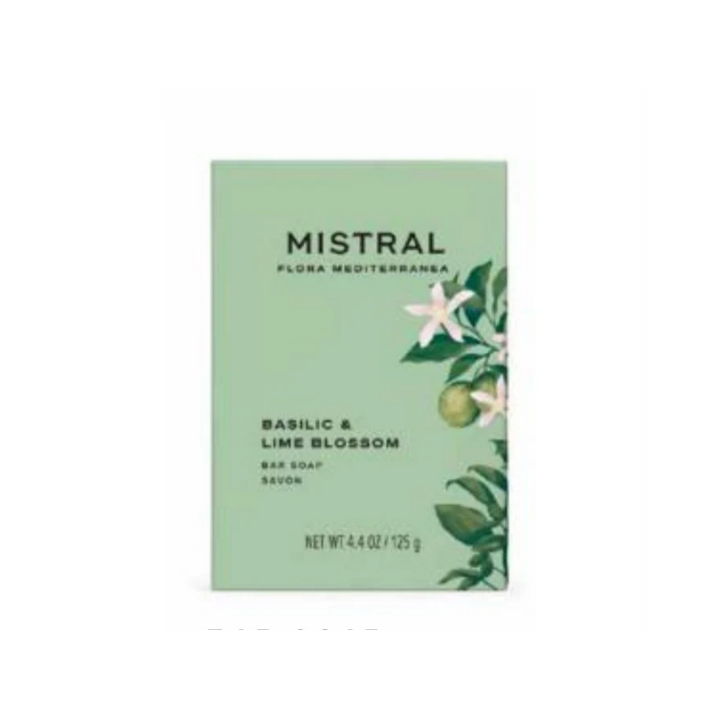 primary image of mistral basilic and lime blossom soap