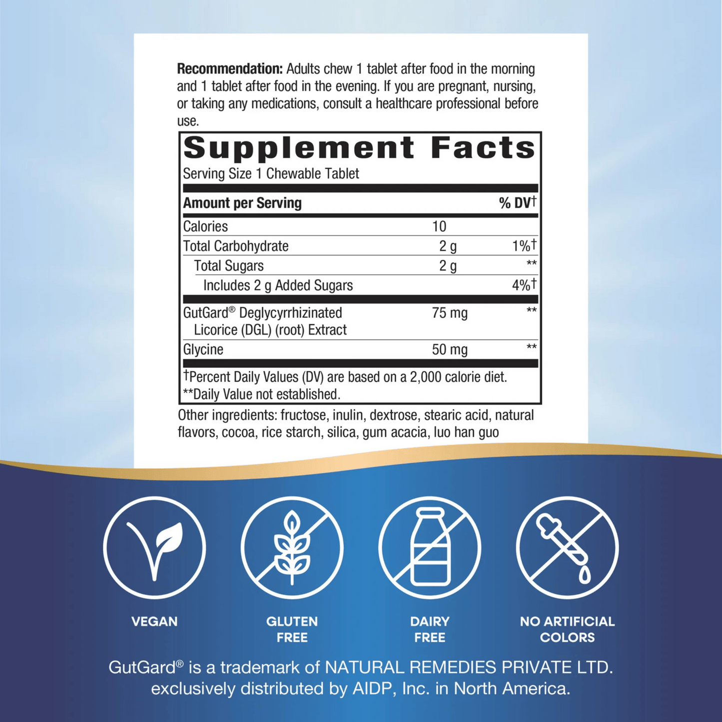 Alternate Image of DGL Ultra Chewable