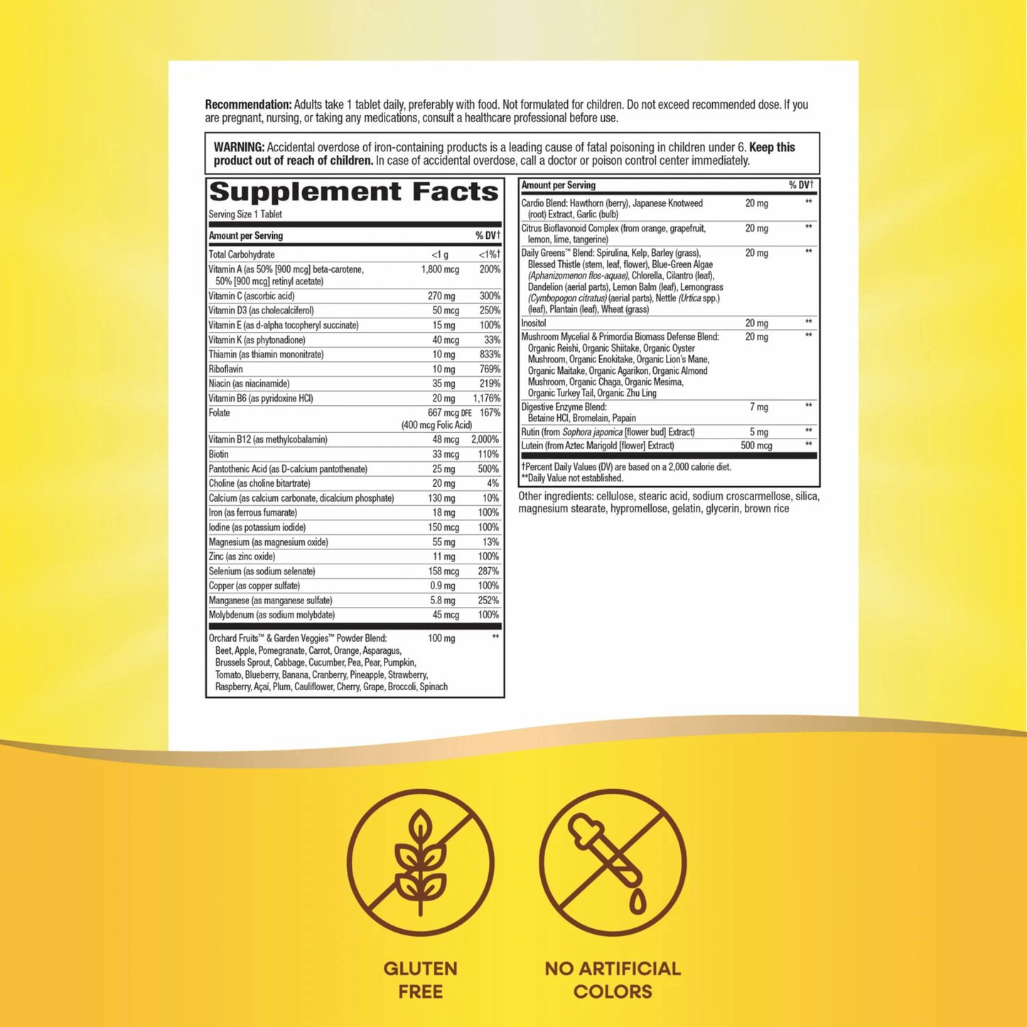Alternate Image of Alive! Adult Ultra Potency Multivitamin