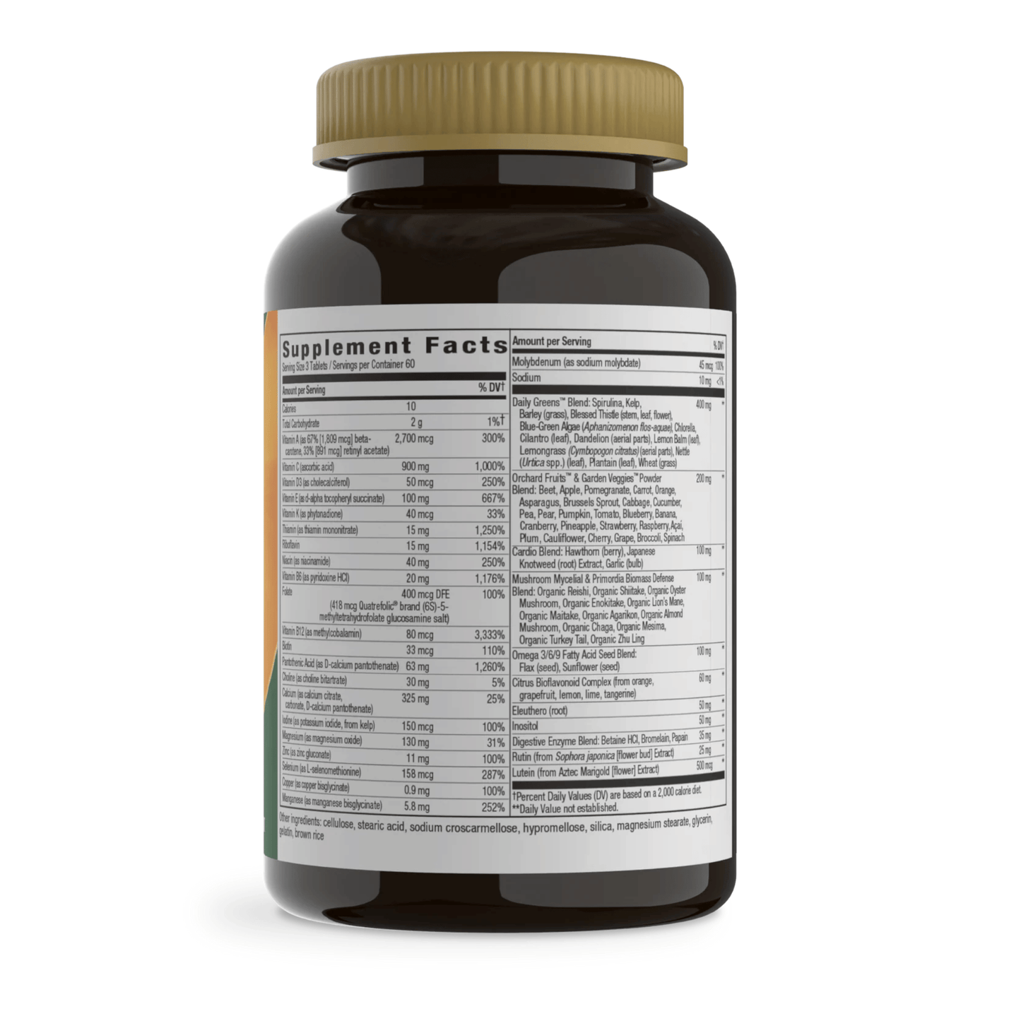 Alternate Image of Alive! Max3 Potency Adult Complete Multivitamin - No Added Iron