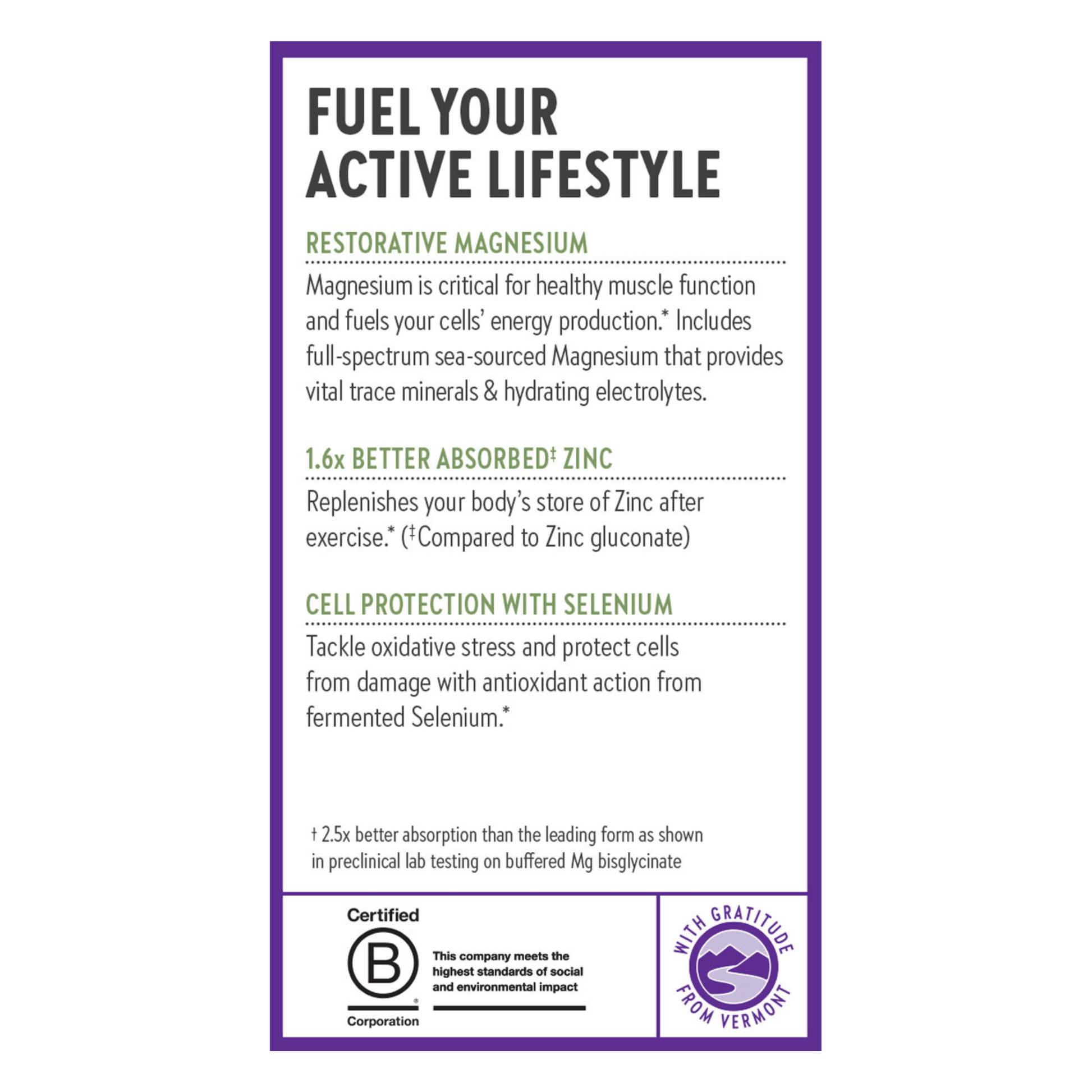 Alternate Image of Magnesium + Selenium & Zinc Tablets