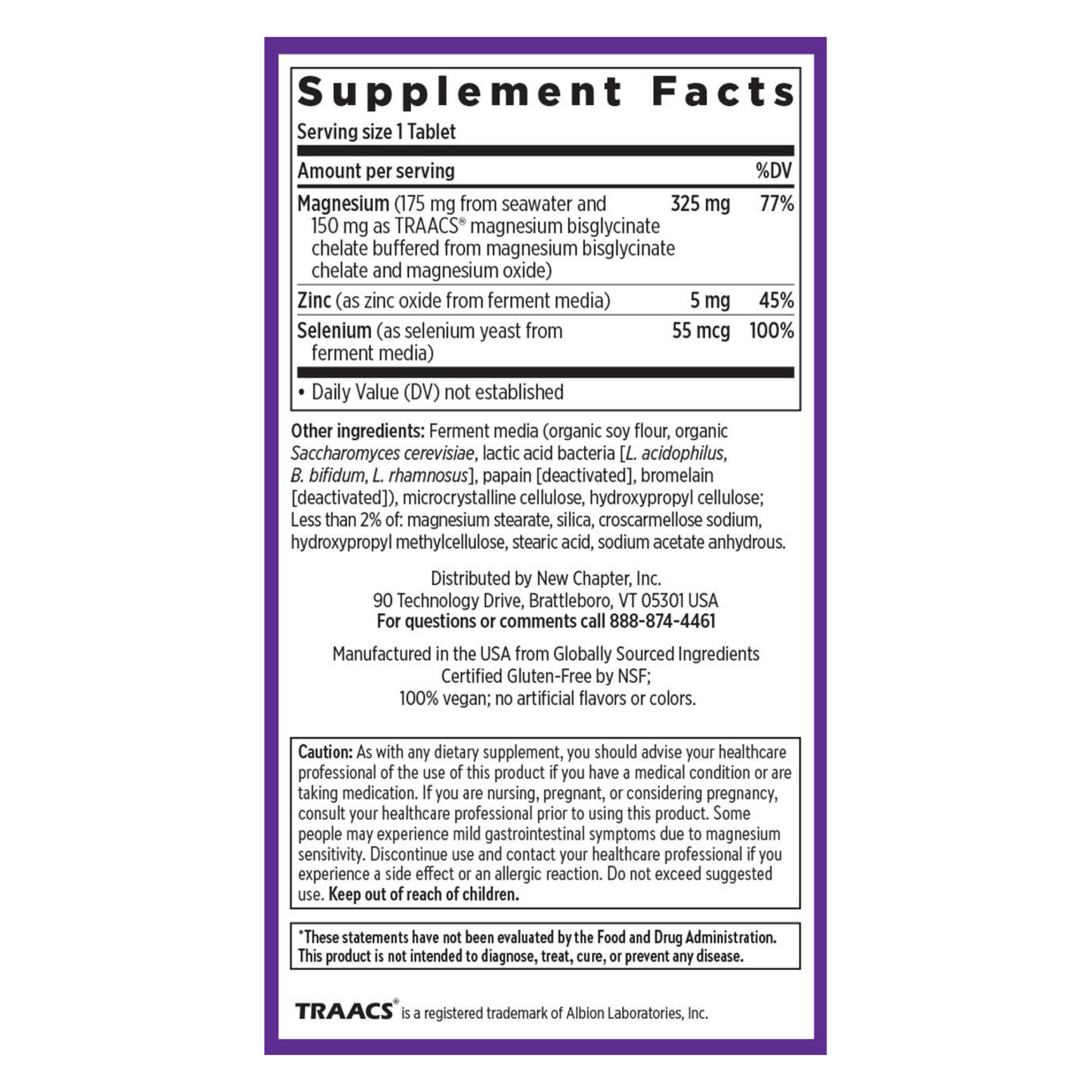 Alternate Image of Magnesium + Selenium & Zinc Tablets