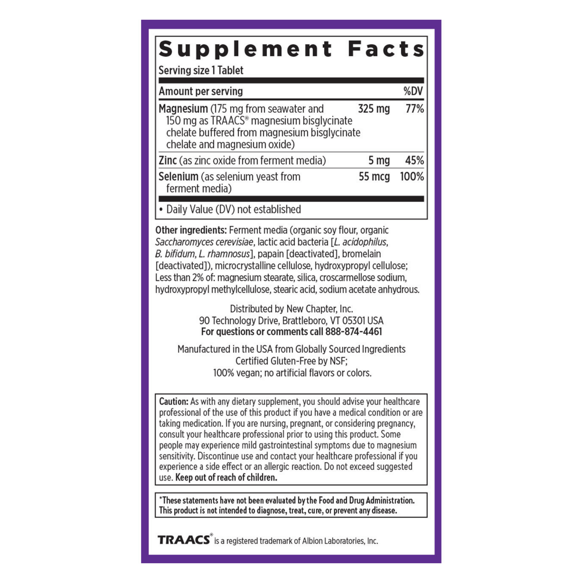 Alternate Image of Magnesium + Selenium & Zinc Tablets