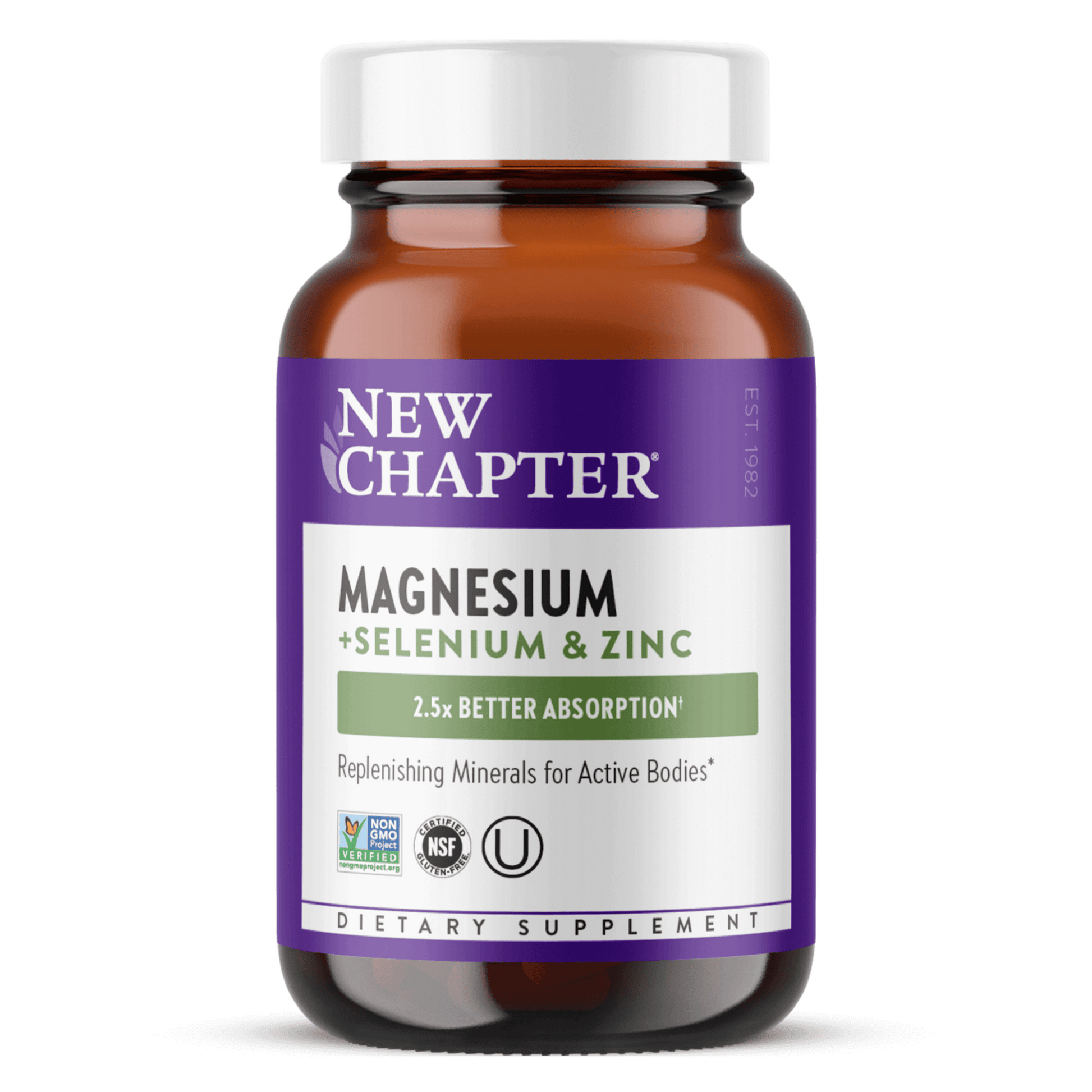 Primary Image of Magnesium + Selenium & Zinc Tablets