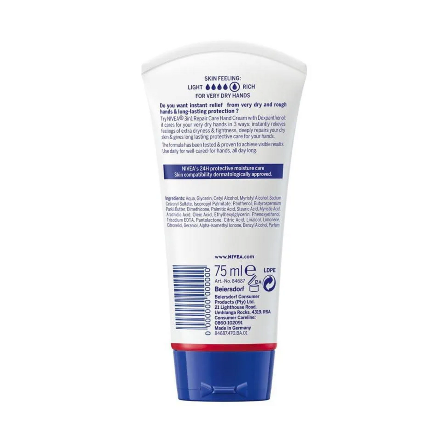 Alternate Image of Nivea Repair Care Hand Creme (75 ml)