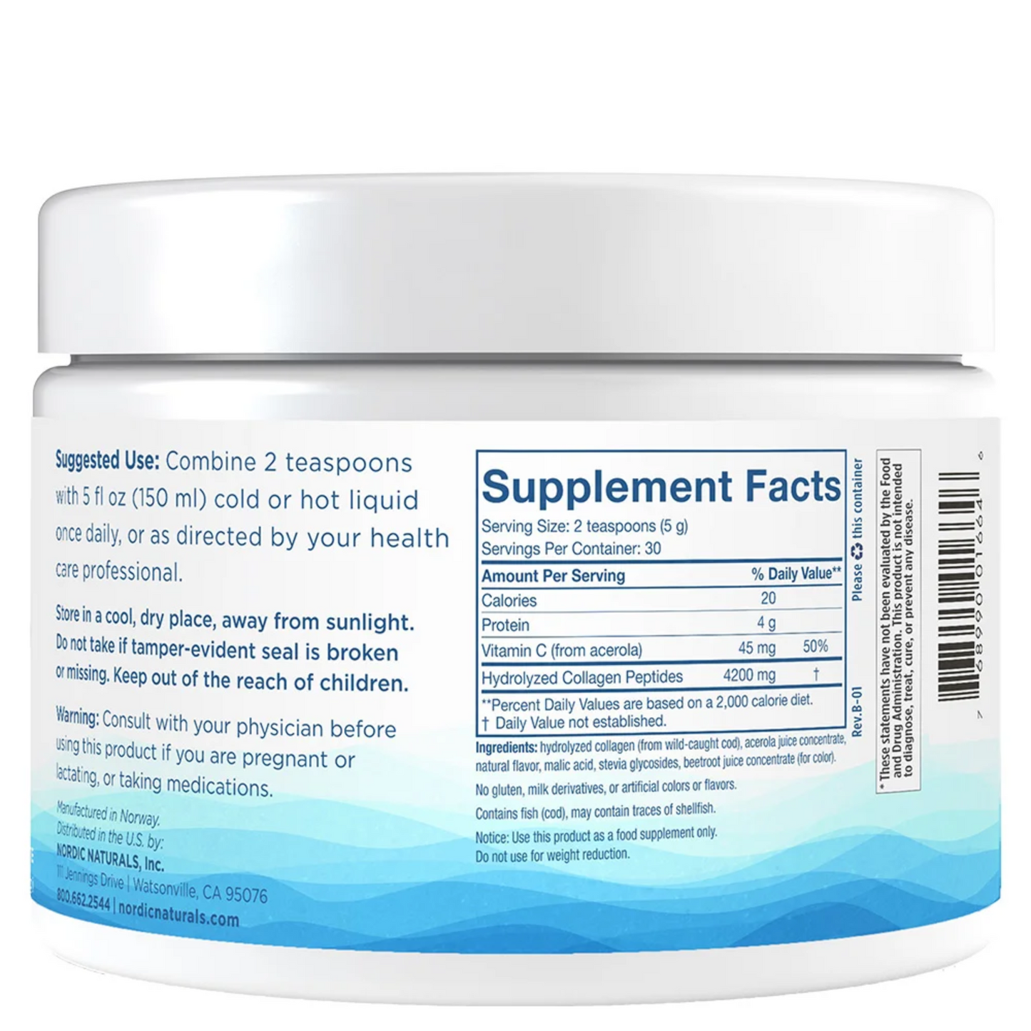 Alternate Image of Nordic Naturals Marine Collagen (5.29 oz)