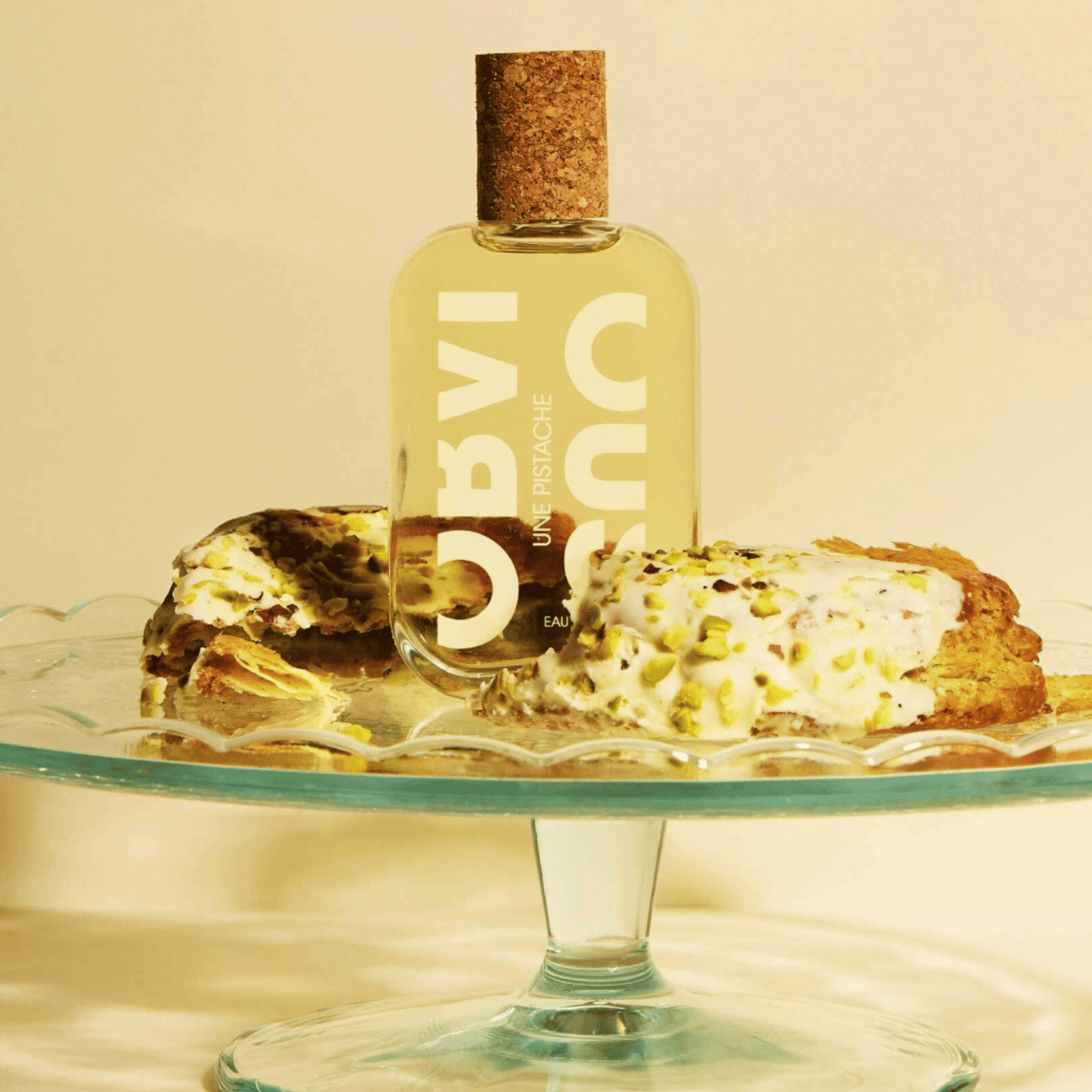 Alternate Image of Une Pistache EDP , clear perfume bottle with cork cap