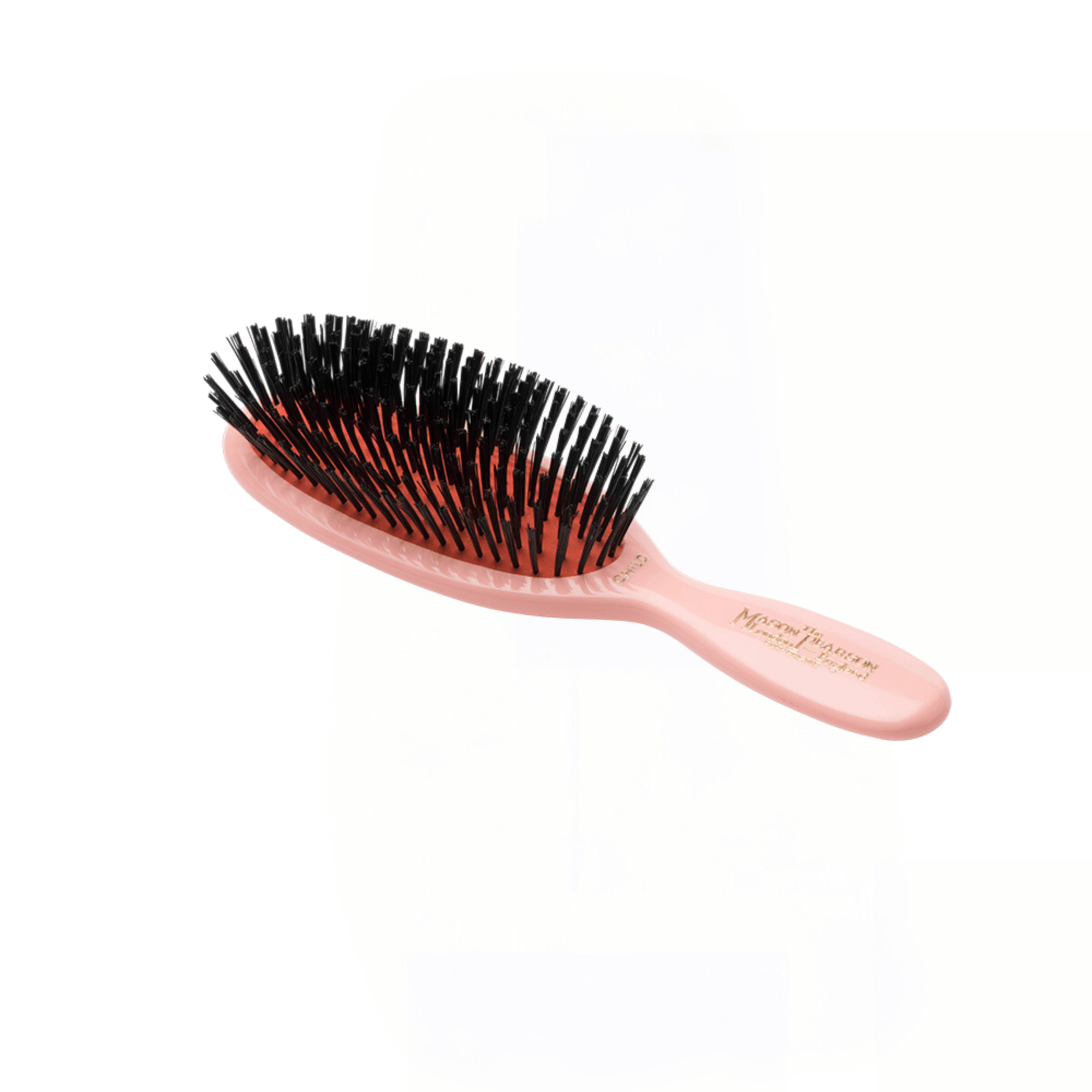 Mason Pearson Pink Child's Boar Bristle Brush – Smallflower Mason Pearson Pink Child's Boar Bristle Brush – Smallflower