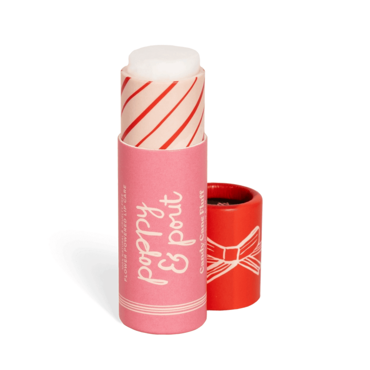 Alternate Image of Candy Cane Fluff Lip Balm