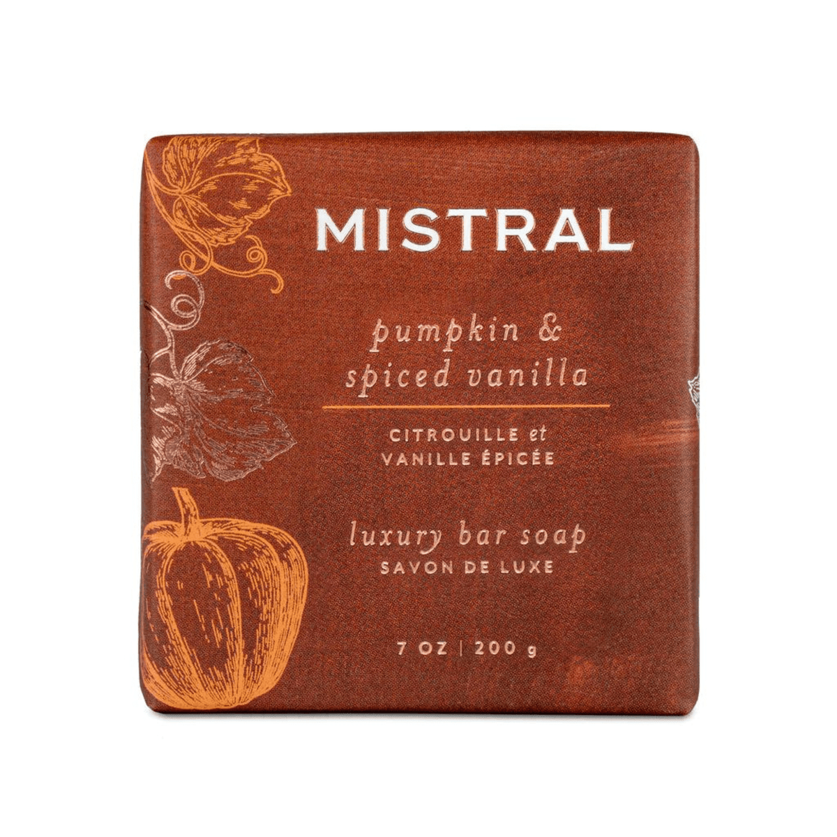 Primary Image of Pumpkin & Spiced Vanilla Bar Soap