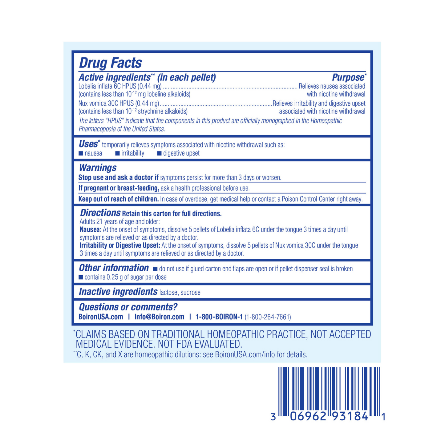 Alternate Image of Quit Smoking Relief Kit Tubes