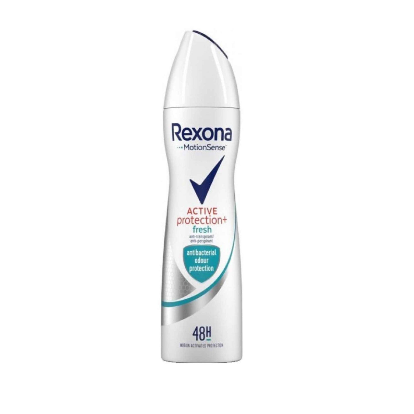 Primary Image of Rexona Motion Sense Active Protection+ Fresh Spray Anti-Perspirant Deodorant (150 ml), white spray deodorant