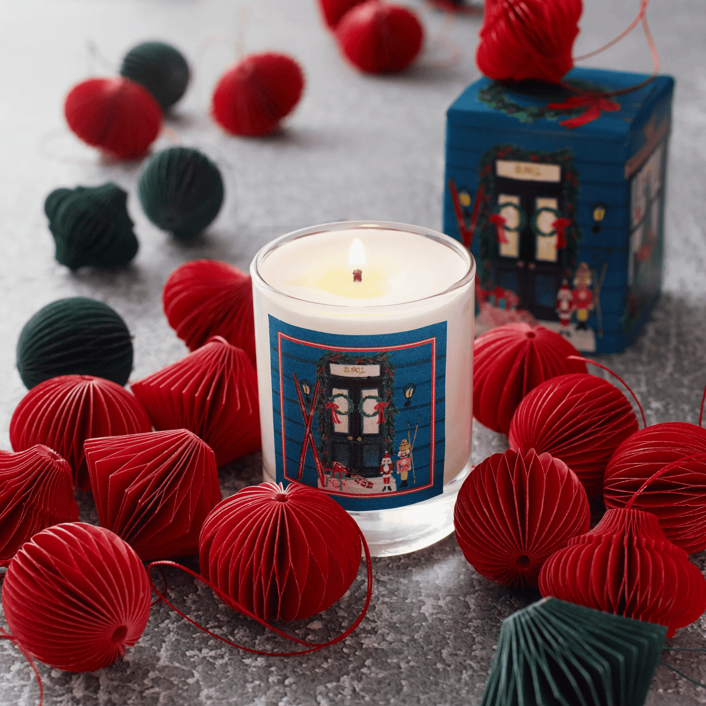 Alternate Image of Home for the Holidays Roland Pine Votive Soy Glass Candle