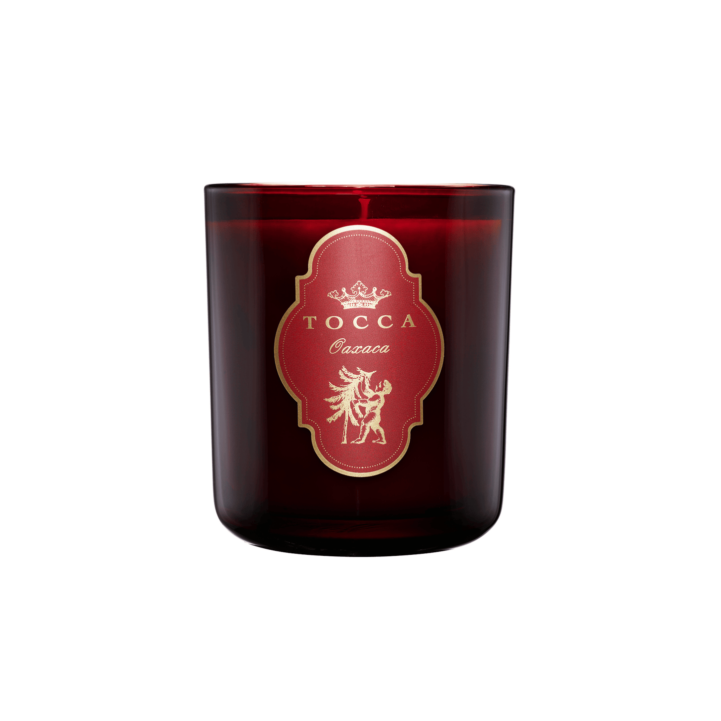 Alternate Image of Oaxaca Red Glass Candle