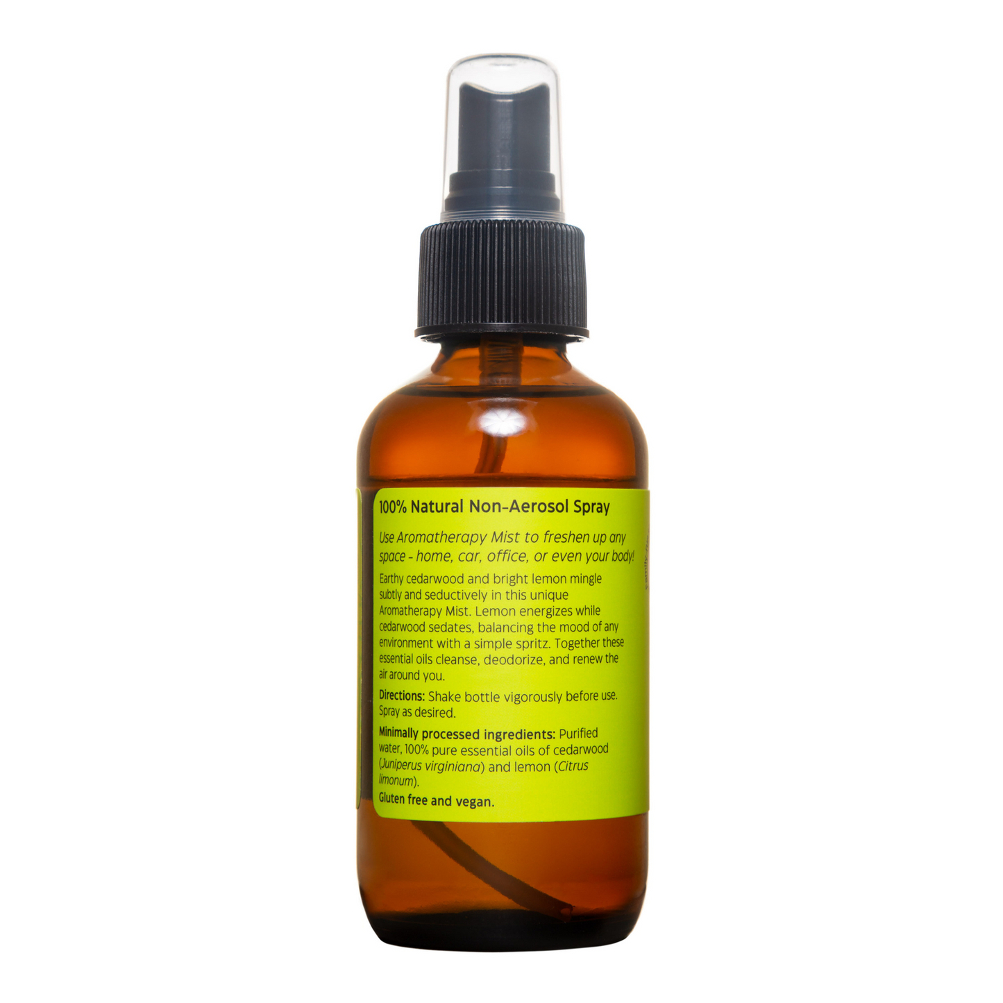 alternate image of uncle harry's cedarwood lemon aromatherapy mist