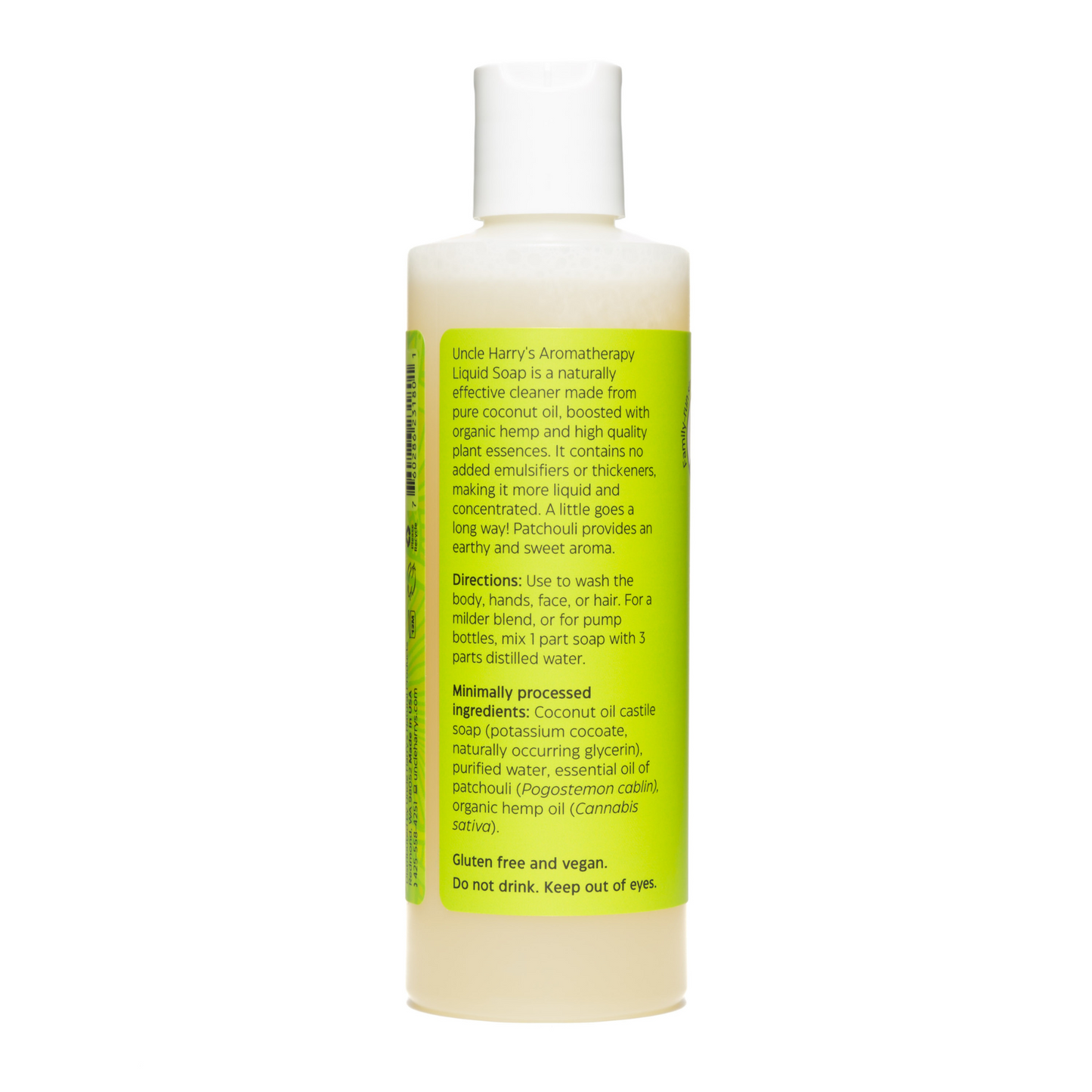 alternate image of uncle harry's patchouli soap