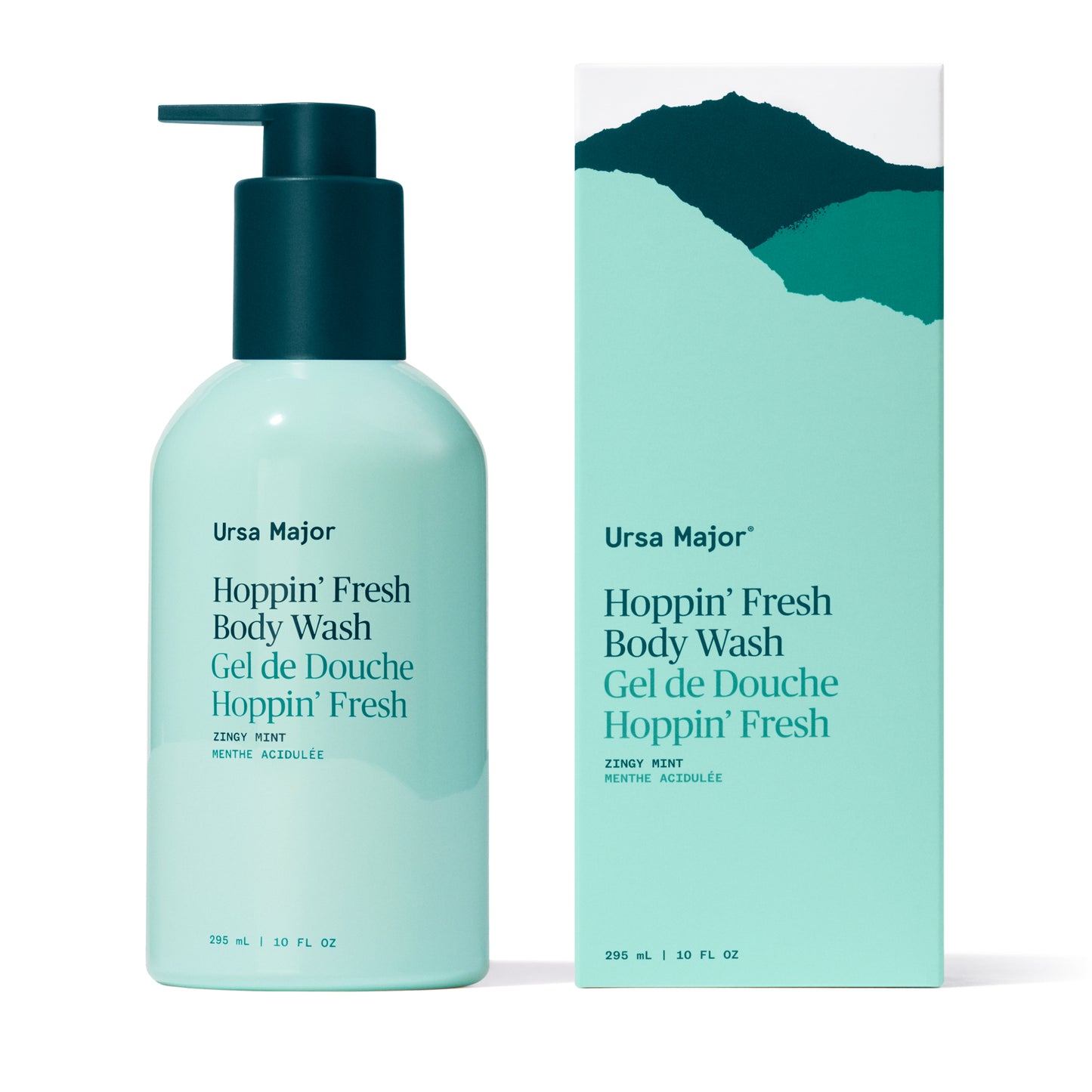 Alternate Image of Hoppin' Fresh Body Wash, blue pump top bottle box