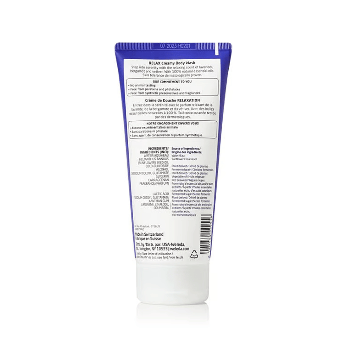 Alternate image of Weleda Aroma Essentials Relax Body Wash (6.8 fl oz)
