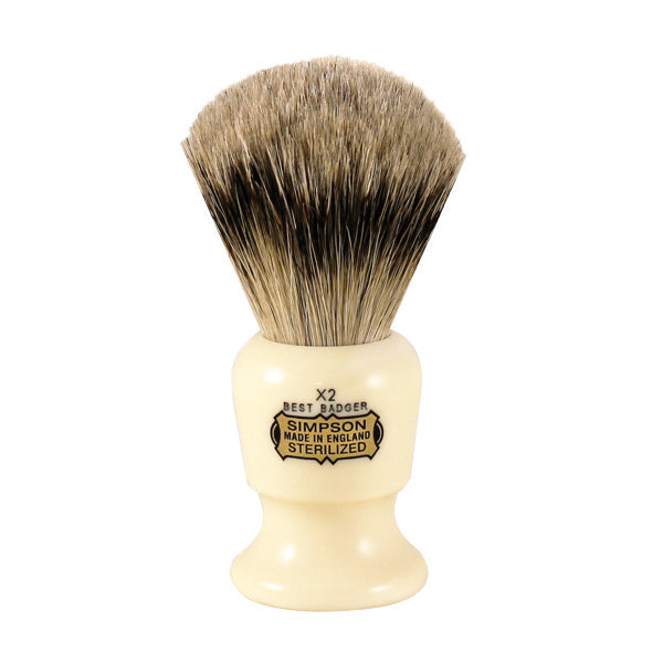 Primary image of Simpsons Commodore X2 Best Badger Shave Brush 95mm Shave Brush