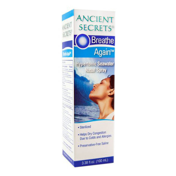 Primary image of Breathe Again Hypertonic Sea Water Nasal Spray