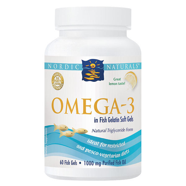 Primary image of Omega 3 in Fish Gelatin Soft Gels
