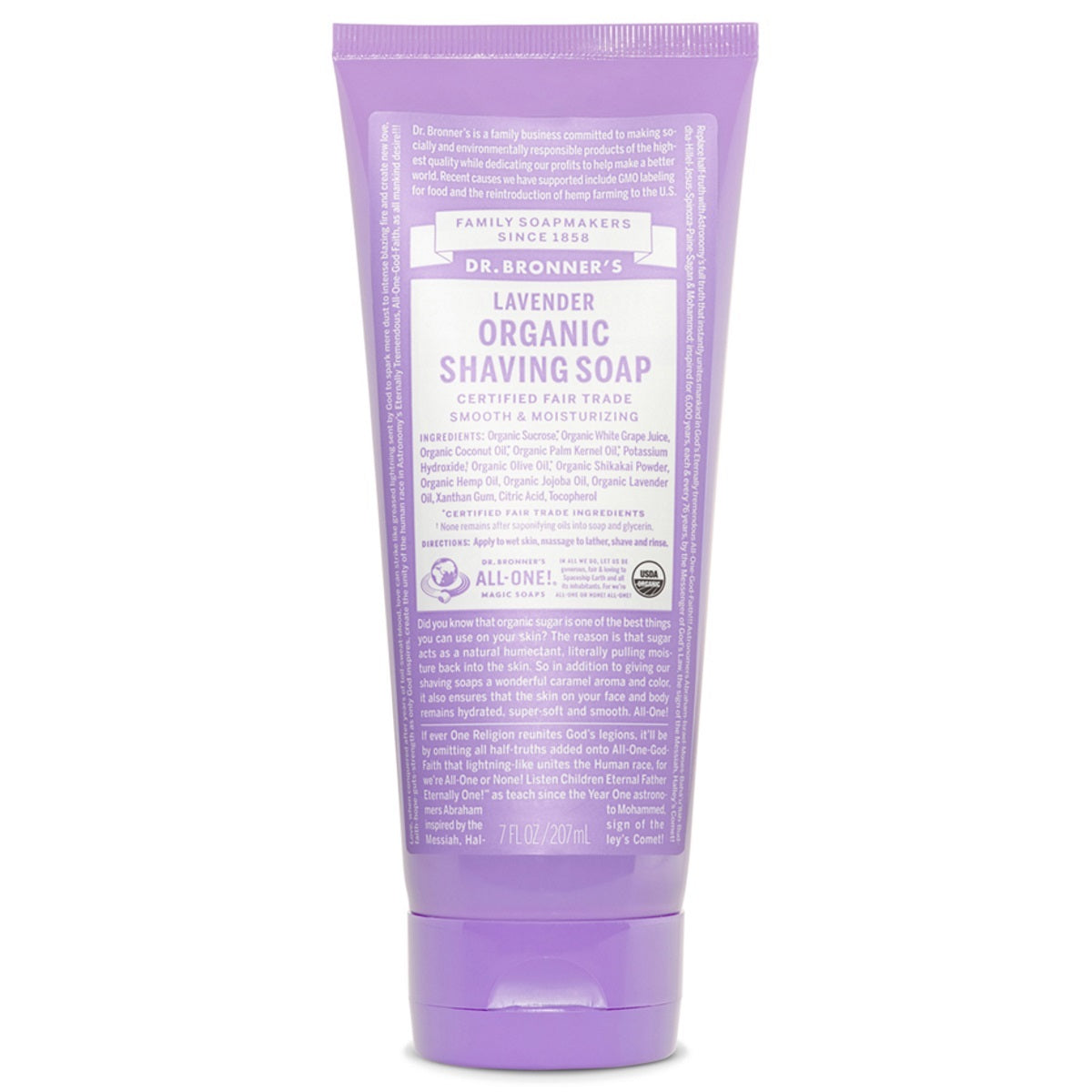 Primary image of Lavender Organic Shaving Soap