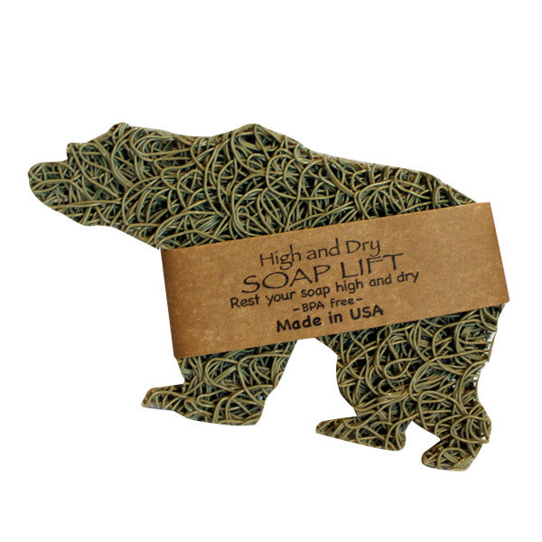 Primary image of Sage Bear Shape Soap Lift