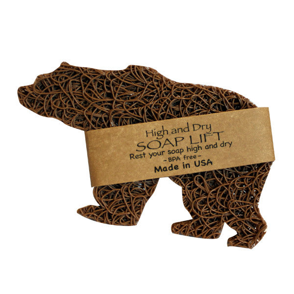 Primary image of Tan Bear Shape Soap Lift