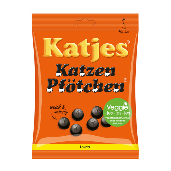 Katjes Katzen Pfotchen Licorice Candy (200 g) Smallflower
