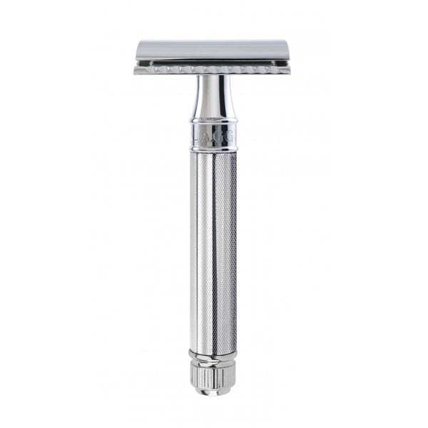 Primary image of Knurled Handle DE Safety Razor - De89KN14bl