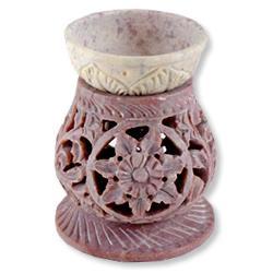 Primary image of Double Flower Soapstone Aromatherapy Diffuser