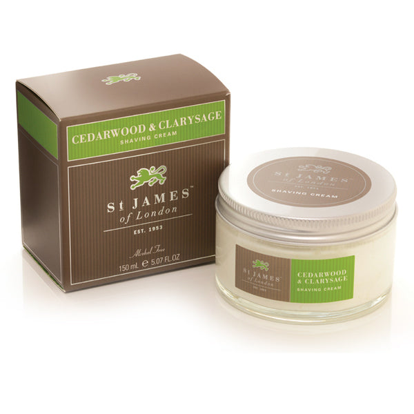 Primary image of Cedarwood and Clary Sage Shave Cream Tub