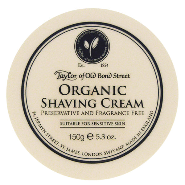 Bowl of g) (150 Organic Smallflower Street Old Shave Cream – Bond Taylor