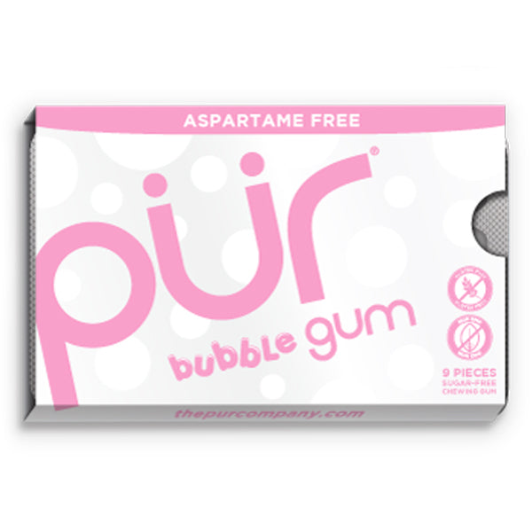 The PUR Company PUR Gum Bubblegum pack (9 count) – Smallflower