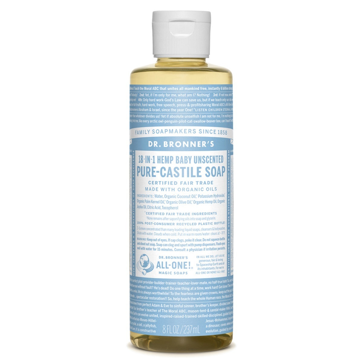 Primary image of Baby Unscented Castile Liquid Soap