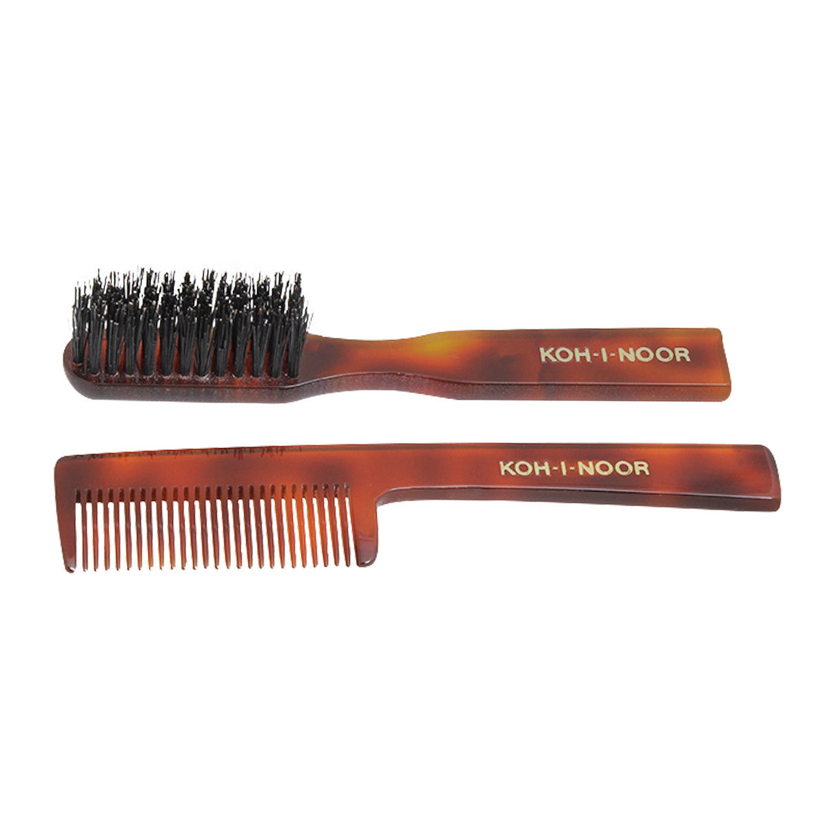 Primary image of Beard and Mustache Comb and Brush Set