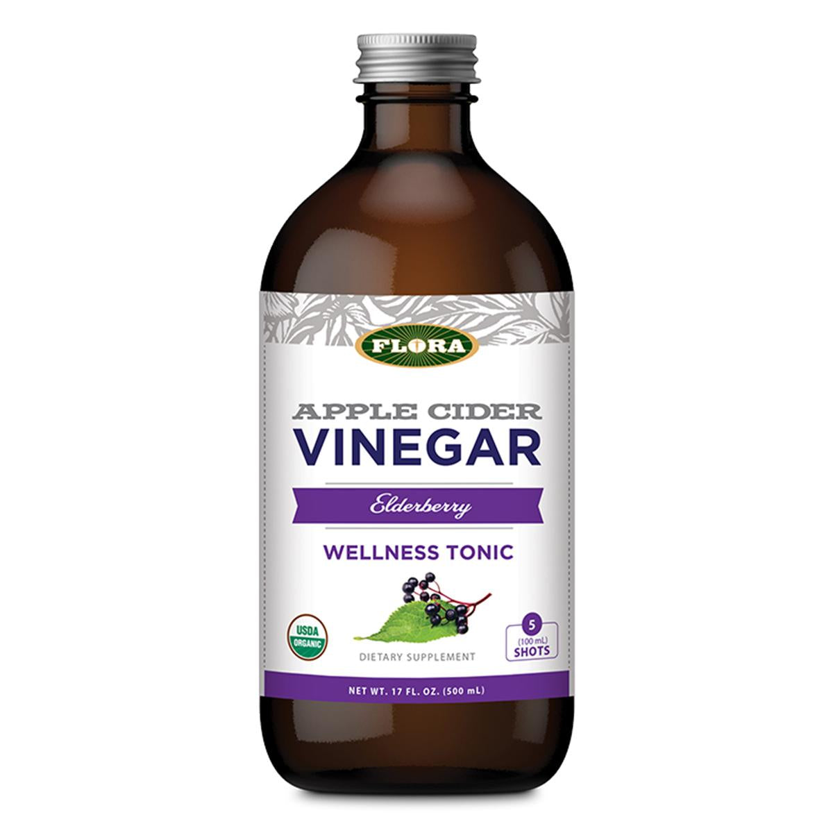 Primary image of Apple Cider Vinegar Wellness Tonic (Elderberry)
