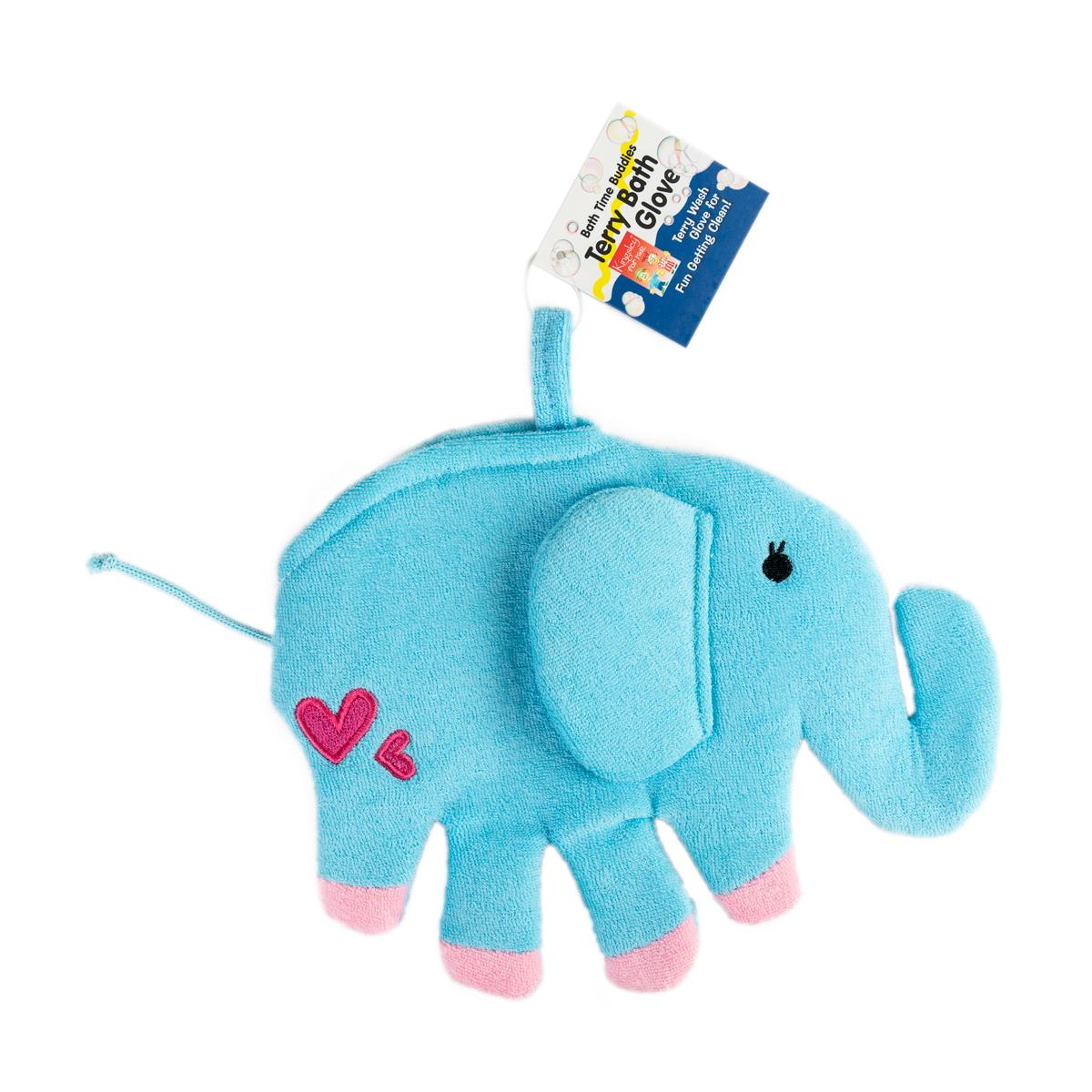 Primary image of Elephant Terry Cloth Bath Glove