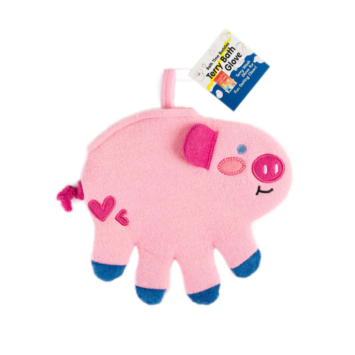 Primary image of Pig Terry Cloth Bath Glove