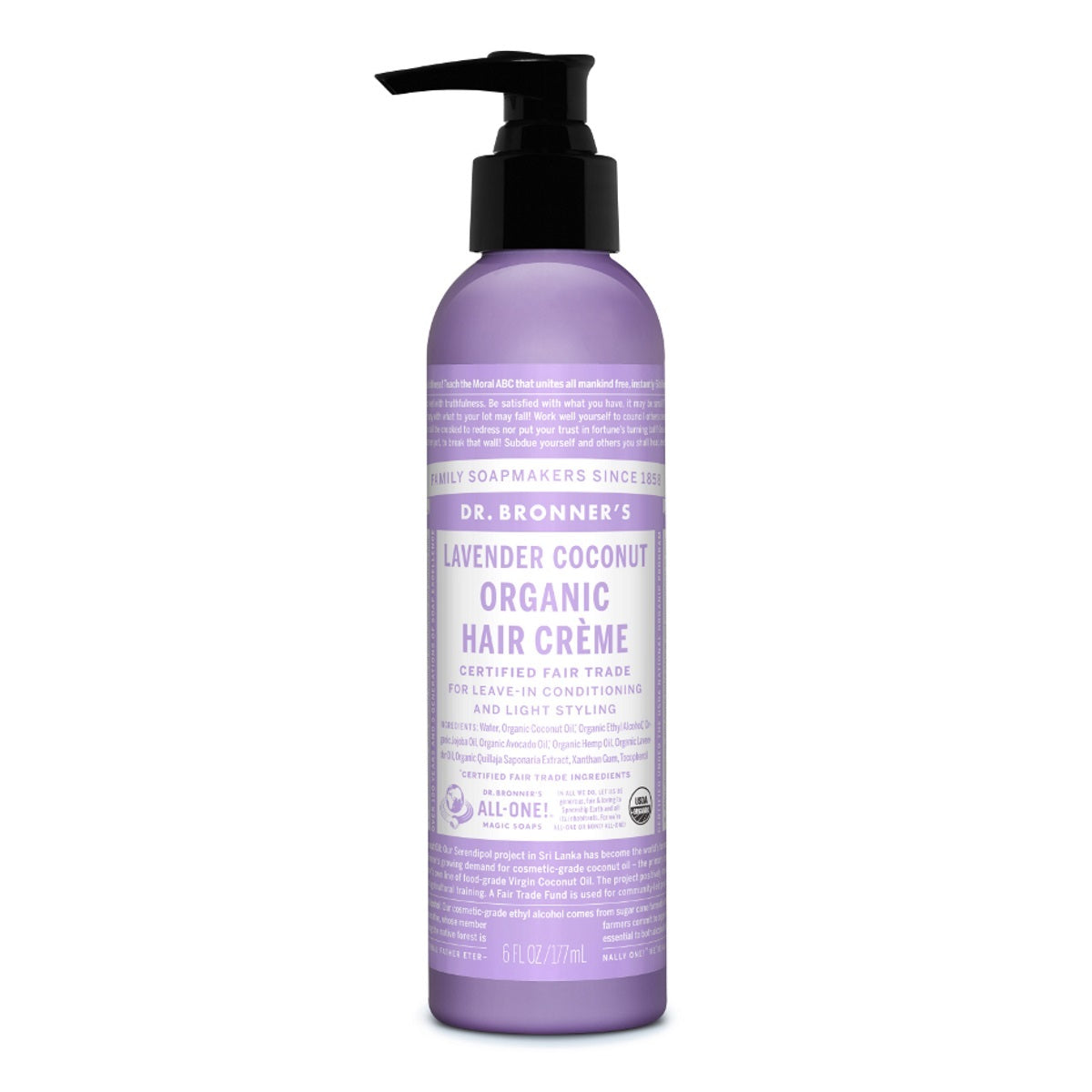 Primary image of Lavender Coconut Organic Hair Creme