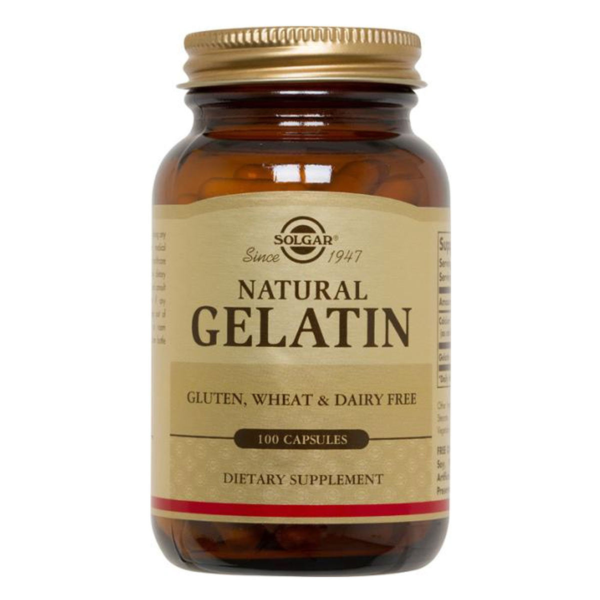 Primary image of Natural Gelatin with Calcium