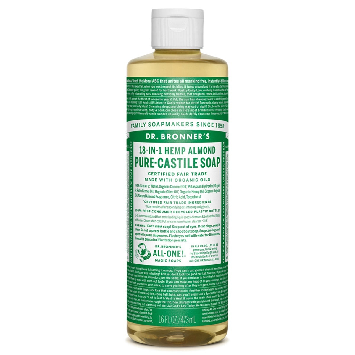 Primary image of Almond Castile Liquid Soap