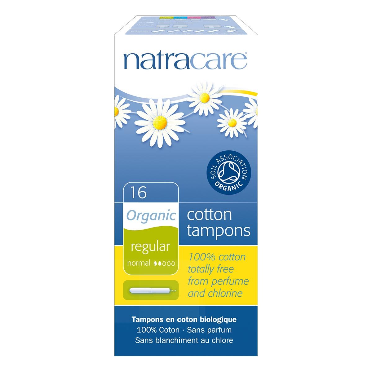 Primary image of Regular Organic Cotton Tampons