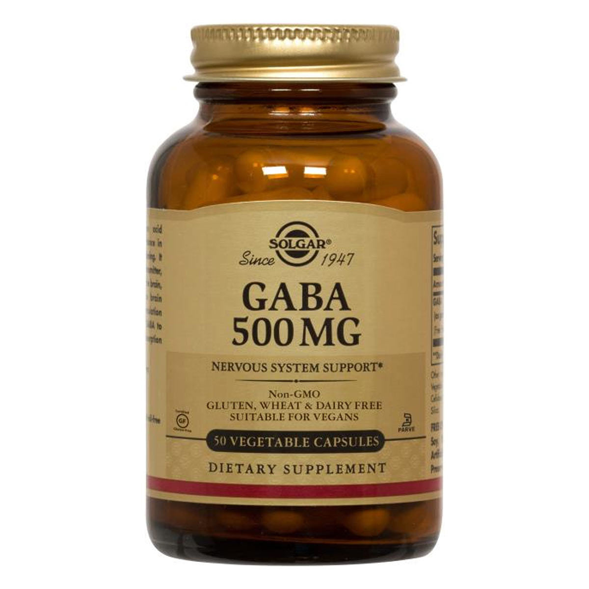 Primary image of Vegetarian GABA 500mg